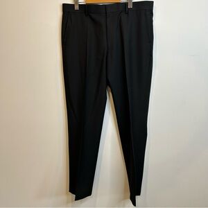 Perry Ellis Portfolio Men’s Straight Leg Dress Pants Black